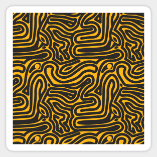 Wavy background Sticker